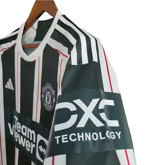 Manchester United Away Shirt 2023/2024 - Retro Shirt Stories