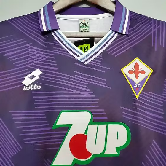 Retro Fiorentina Home Shirt 1992/1993 - Retro Shirt Stories
