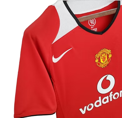 Retro Manchester United Home Shirt 2004/2006 - Retro Shirt Stories