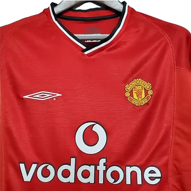 Retro Manchester United Home Shirt 2000/2001 - Retro Shirt Stories