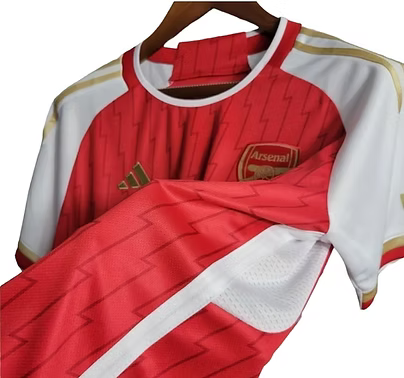 Arsenal Home Shirt 2023/2024 - Time Warp Kits