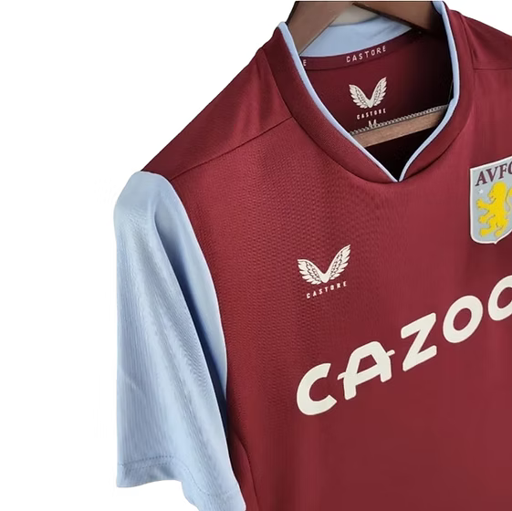 Aston Villa Home Shirt 2022/2023 - Time Warp Kits