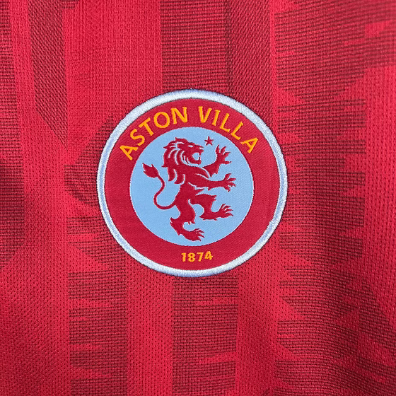 Aston Villa Home Shirt 2023/2024 - Time Warp Kits