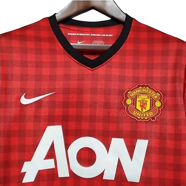 Retro Manchester United Home Shirt 2012/2013 - Retro Shirt Stories