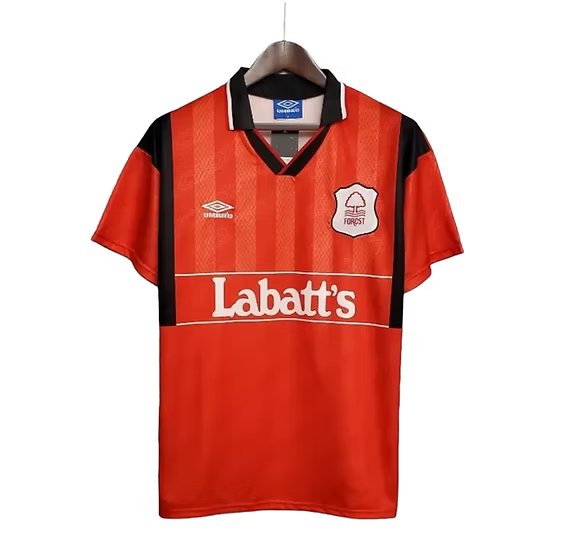 Retro Nottingham Forest Home Shirt 1994/1995 - Retro Shirt Stories
