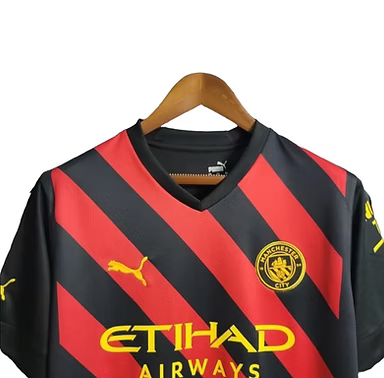 Manchester City Away Shirt 2022/2023 - Retro Shirt Stories