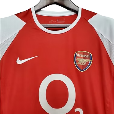 Retro Arsenal Home Shirt 2002/2004 - Time Warp Kits