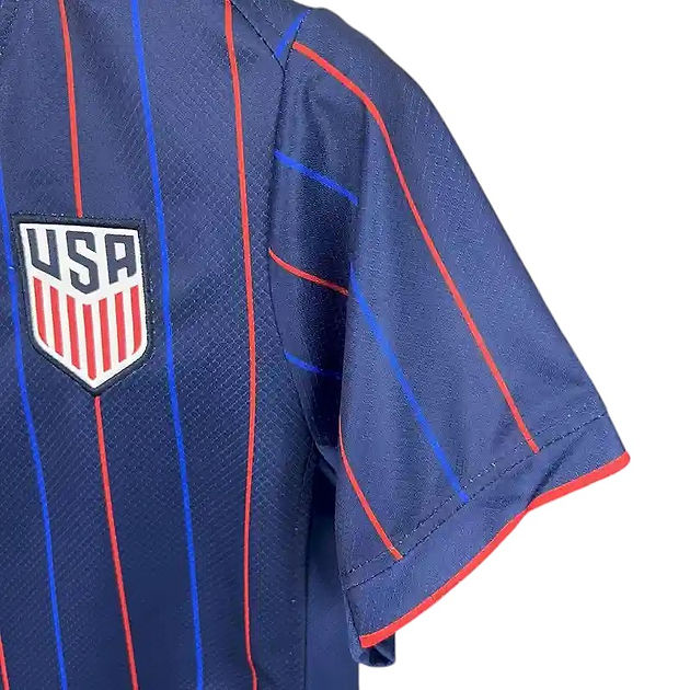 U.S.A Away Kids Kit 2025 - Retro Shirt Stories