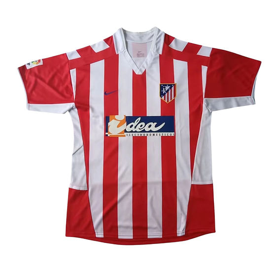 Retro Atlético Madrid Home Shirt 2002/2003 - Retro Shirt Stories