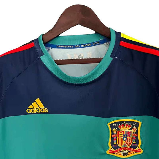 Retro Spain GK Shirt 2010 - Retro Shirt Stories