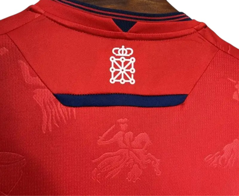 Osasuna Home Shirt 2024/2025 - Retro Shirt Stories