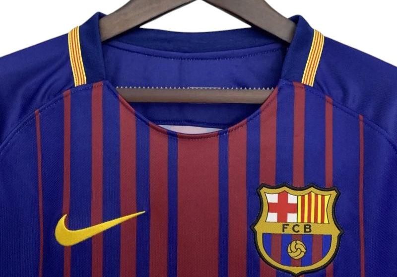 Retro Barcelona LS Home Shirt 2017/2018 - Retro Shirt Stories