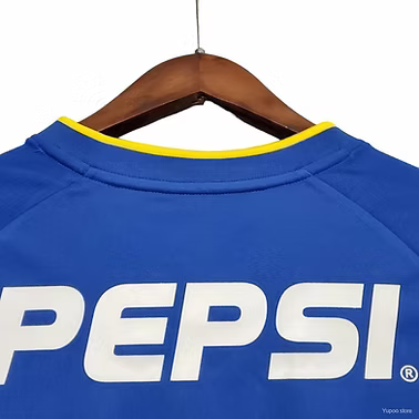 Retro Boca Juniors Home Shirt 2001/2002 - Retro Shirt Stories
