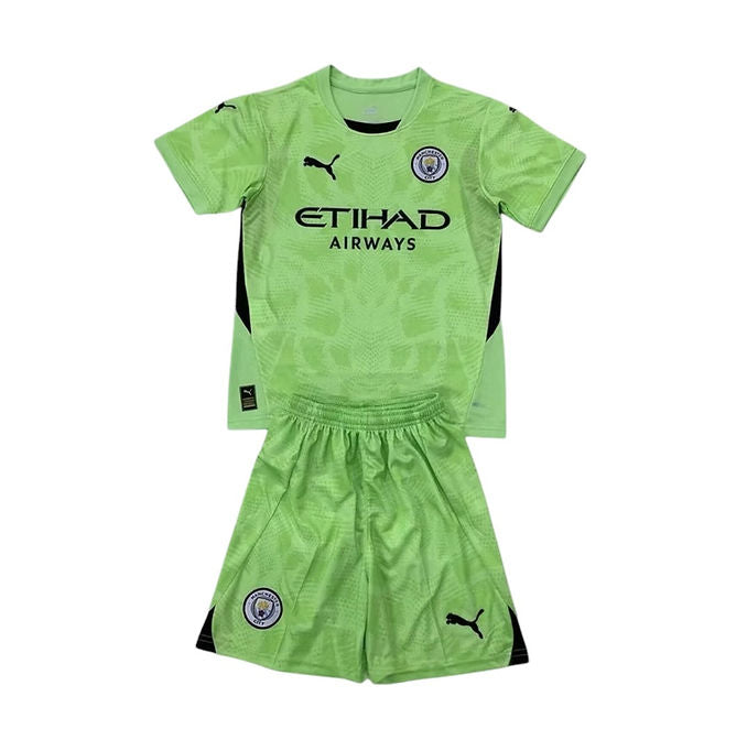 Manchester City GK Kids Kit 2024/2025 - Retro Shirt Stories