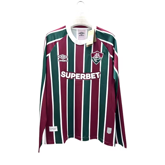 Fluminense LS Home Shirt 2025/2026 - Retro Shirt Stories
