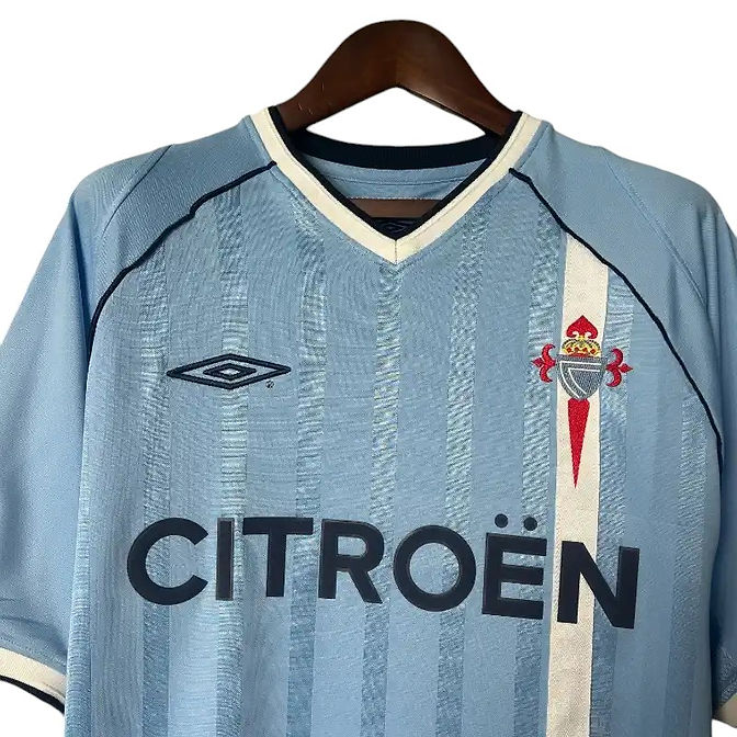 Retro Celta Vigo Home Shirt 2001/2002 - Retro Shirt Stories
