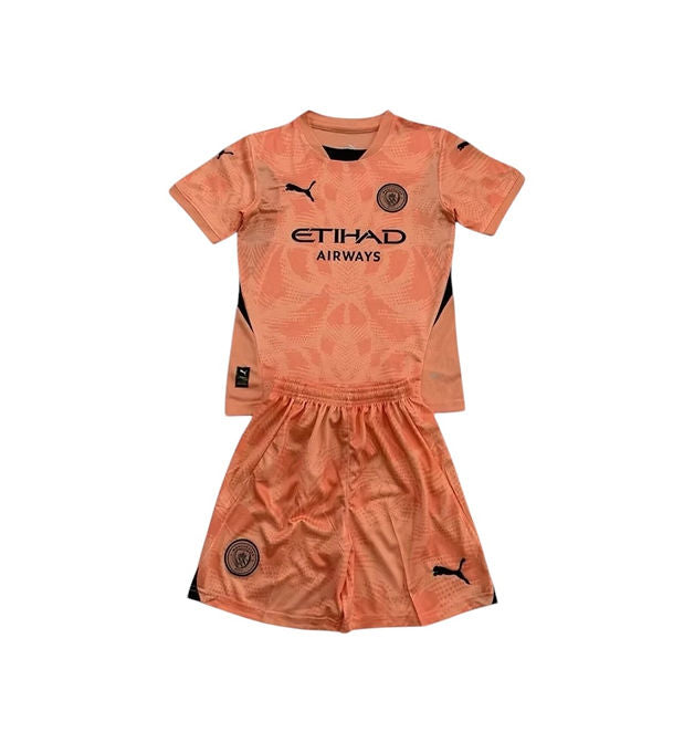 Manchester City GK Kids Kit 2024/2025 - Retro Shirt Stories
