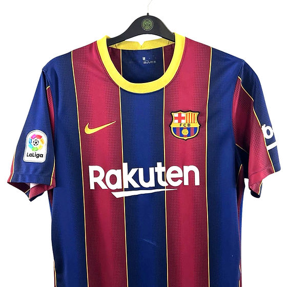 Barcelona Home Shirt 2020/2021 - Retro Shirt Stories