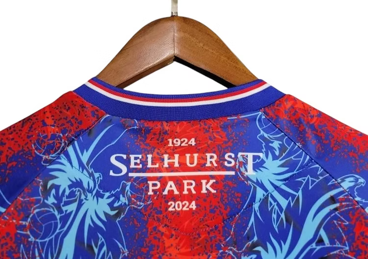 Crystal Palace Home Shirt 2024/2025 - Time Warp Kits
