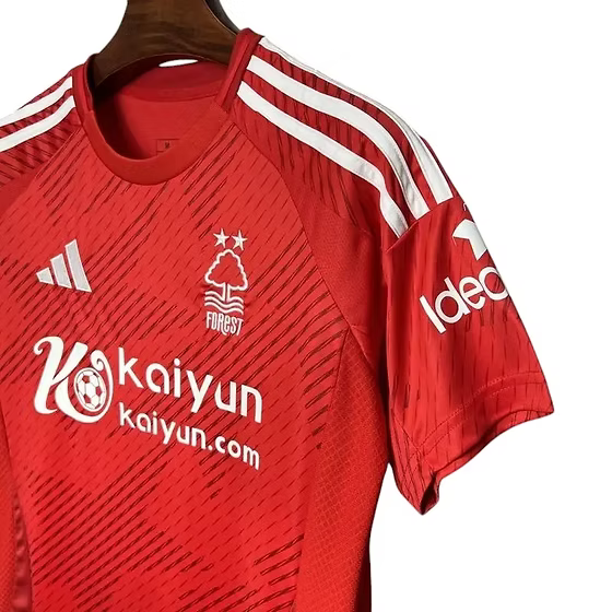 Nottingham Forest Home Shirt 2024/2025 - Retro Shirt Stories