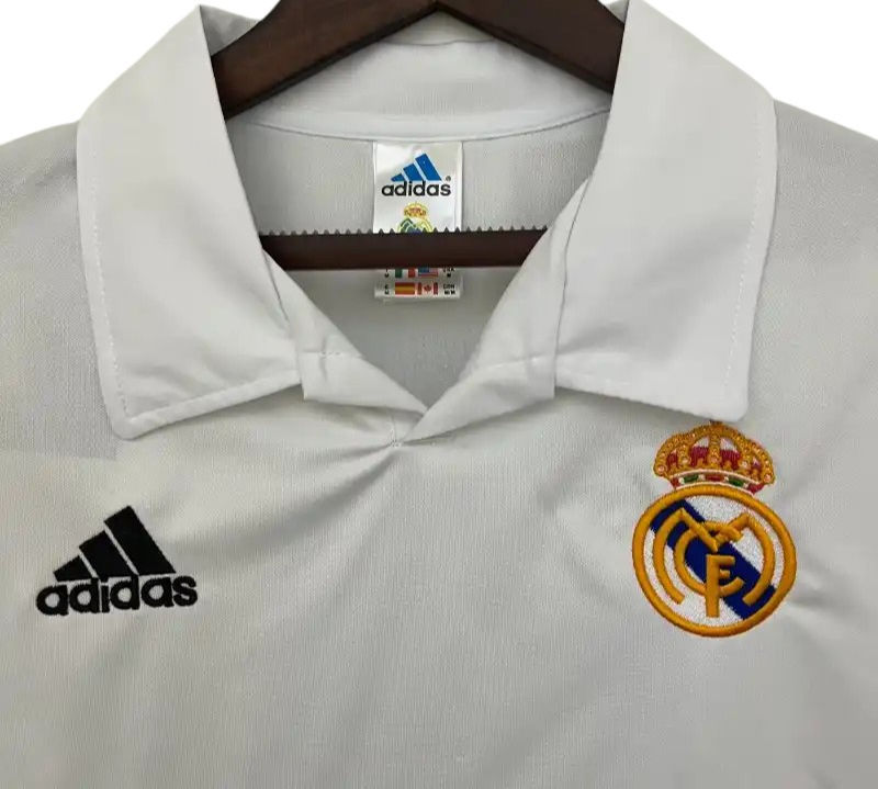 Retro Real Madrid Home Shirt 2002/2003 - Time Warp Kits