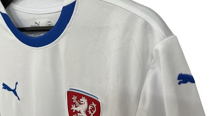 Czech Republic Away Shirt 2024 - Retro Shirt Stories