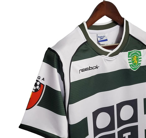 Retro Sporting Lisbon Home Shirt 2001/2003 - Retro Shirt Stories