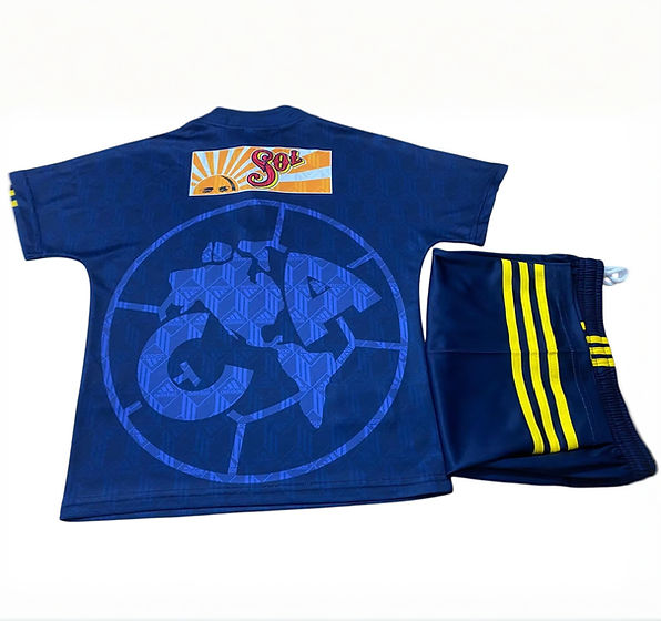 Retro Club América Away Kids Kit 1998/1999 - Retro Shirt Stories