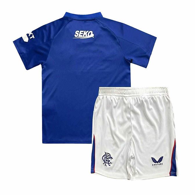 Rangers Home Kids Kit 2024/2025 - Retro Shirt Stories