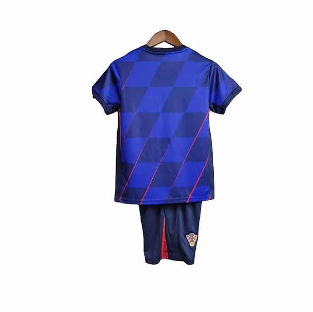 Croatia Away Kids Kit 2024 - Retro Shirt Stories