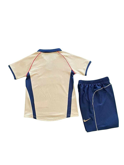 Retro Arsenal Away Kids Kit 2001/2002 - Retro Shirt Stories