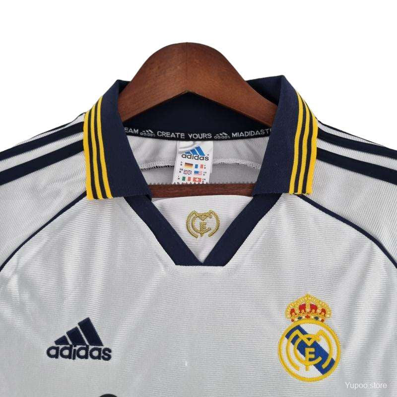 Retro Real Madrid Home Shirt 1999/2000 - Time Warp Kits