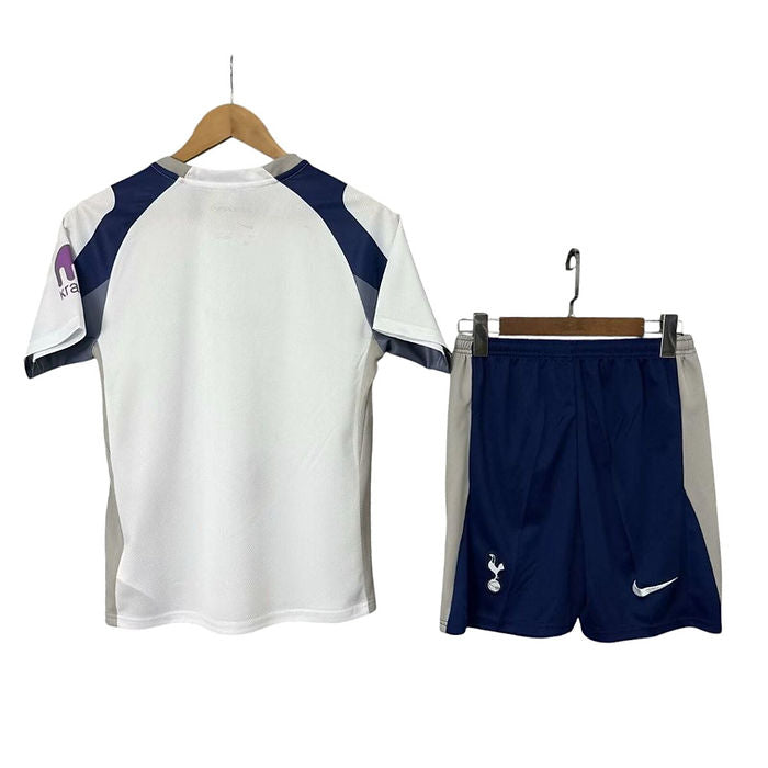 Tottenham Home Kids Kit 2025/2026 - Retro Shirt Stories