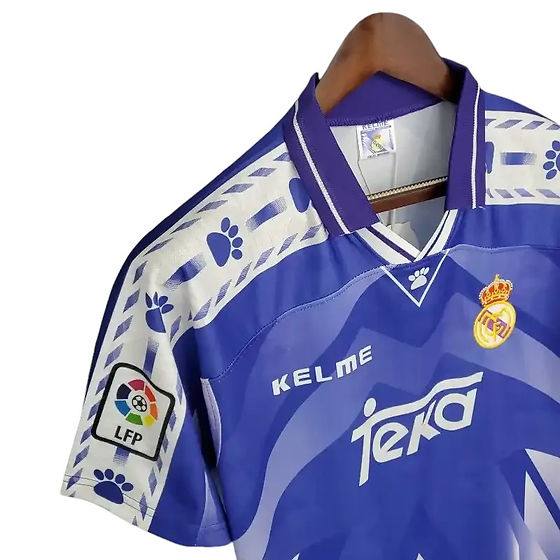 Retro Real Madrid Away Shirt 1996/1997 - Time Warp Kits
