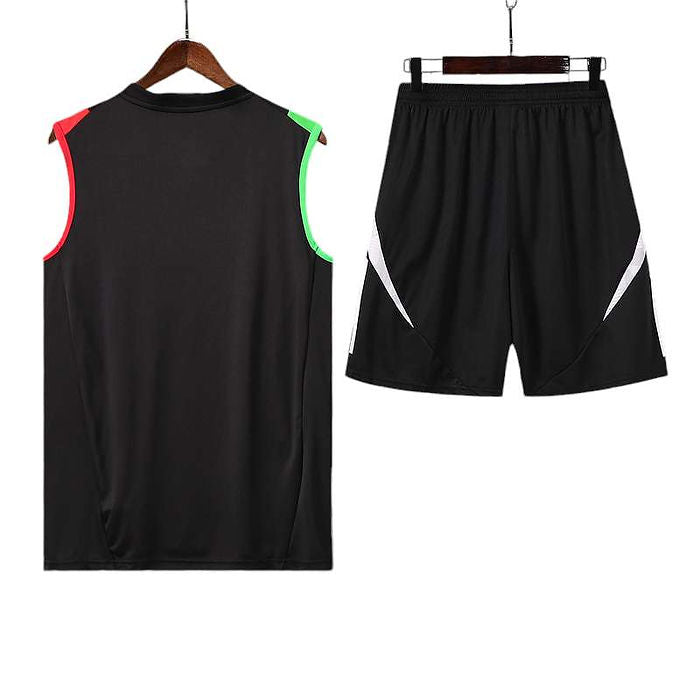 Arsenal 2024/2025 Training Vest Kit Black - Retro Shirt Stories