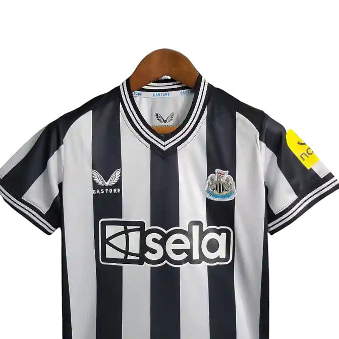 Newcastle Home Kids Kit 2023/2024 - Retro Shirt Stories