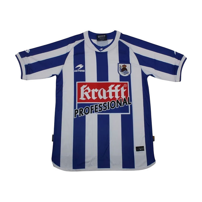 Retro Real Sociedad Home Shirt 2000/2002 - Retro Shirt Stories