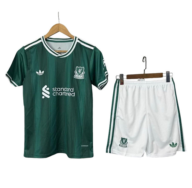 Liverpool 3rd Kids Kit 2025/2026 - Retro Shirt Stories