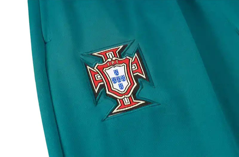 Portugal Long Sleeve 2024/2025 Training Kit Green - Retro Shirt Stories