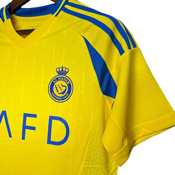 Al-Nassr Home Shirt 2024/2025 - Retro Shirt Stories
