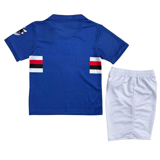 Sampdoria Home Kids Kit 1990/1991 - Retro Shirt Stories