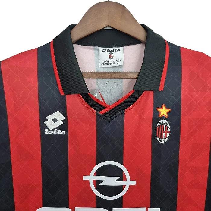 Retro AC Milan Home Shirt 1994/1995 - Retro Shirt Stories