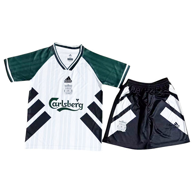 Retro Liverpool Away Kids Kit 1993/1995 - Retro Shirt Stories