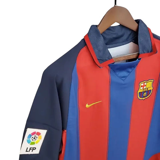 Retro Barcelona Home Shirt 2003/2004 - Retro Shirt Stories