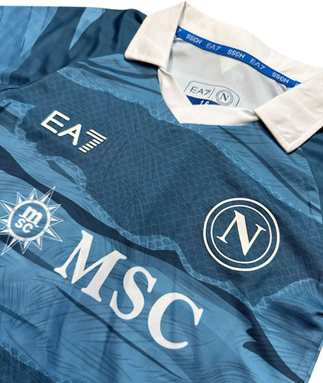Napoli 4th Kids Kit 2024/2025 - Retro Shirt Stories