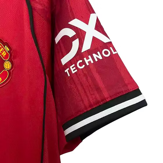 Manchester United Home Shirt 2025/2026 - Retro Shirt Stories