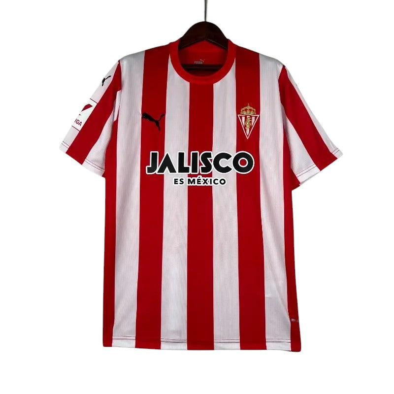 Sporting Gijón Home Shirt 2023/2024 - Retro Shirt Stories