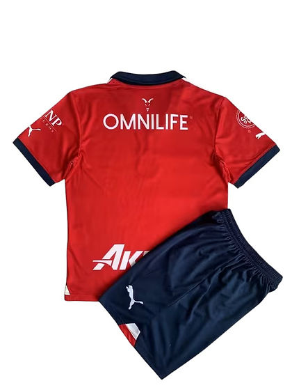 Chivas Home Kids Kit 2023/2024 - Retro Shirt Stories