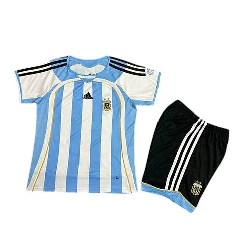 Retro Argentina Home Kids Kit 2006 - Retro Shirt Stories