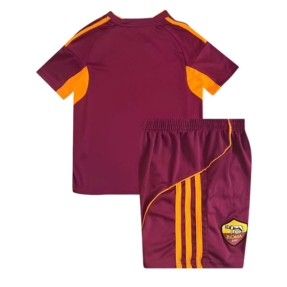 Roma Home Kids Kit 2025/2026 - Retro Shirt Stories